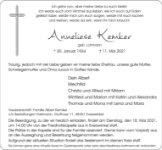 eine Anzeige