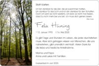 eine Anzeige
