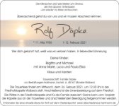 eine Anzeige